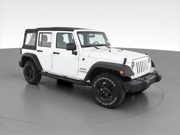2017 Jeep Wrangler Unlimited Sport SUV 4D suv White - FINANCE ONLINE... for sale in Denison, TX – photo 15
