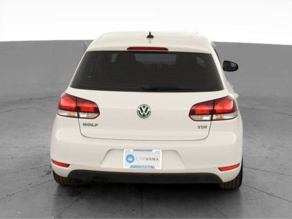 2013 VW Volkswagen Golf TDI Hatchback 4D hatchback White - FINANCE -... for sale in Arlington, District Of Columbia – photo 9