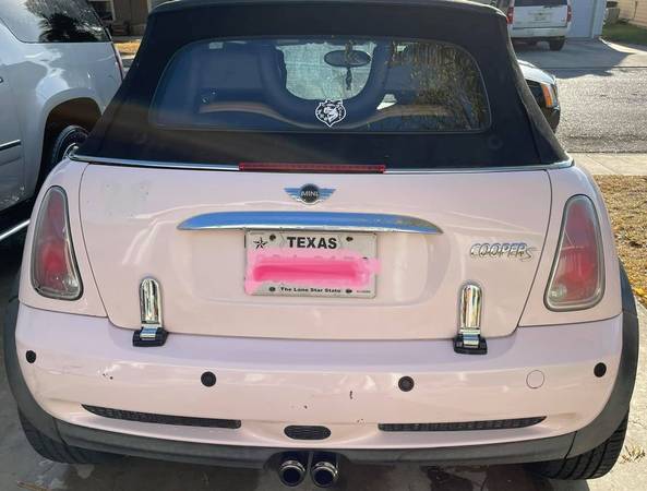 2005 Soft Pink Mini Cooper S Convertible-New Brakes,Struts,Tires -... for sale in Kerrville, TX – photo 4