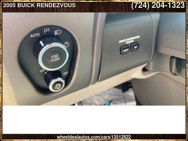 2005 BUICK RENDEZVOUS CX - cars & trucks - by dealer - vehicle... for sale in New Kensington, PA – photo 12