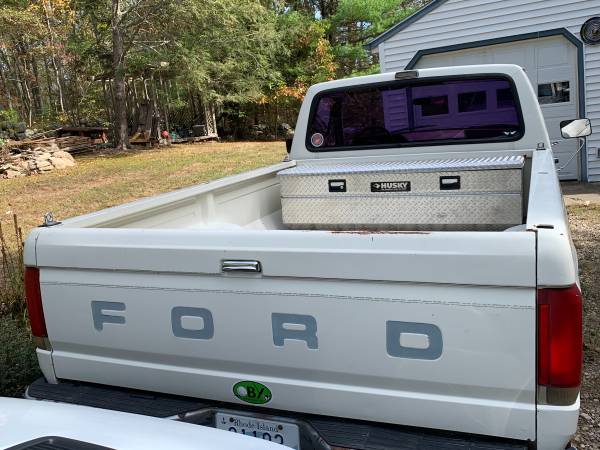 1989 Ford F250 - cars & trucks - by owner - vehicle automotive sale for sale in Hopkinton, RI – photo 4