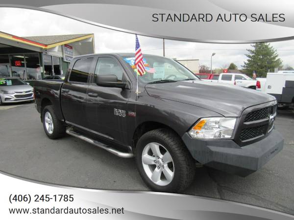 2015 Ram 1500 Express 4X4 Crew Cab Short Box! - - by for sale in Billings, WY