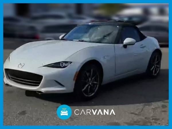 2016 MAZDA MX5 Miata Grand Touring Convertible 2D Convertible White for sale in Raleigh, NC