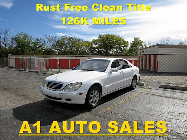rust free 2001 Mercedes Benz S430 126k miles - - by for sale in Willowbrook, IL – photo 2