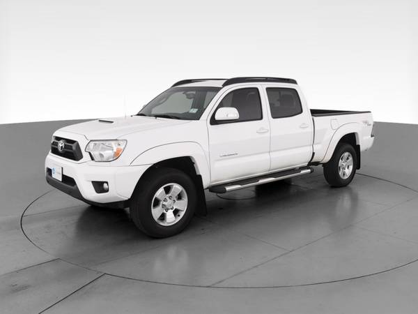 2013 Toyota Tacoma Double Cab PreRunner Pickup 4D 6 ft pickup White for sale in Brooklyn, NY – photo 3
