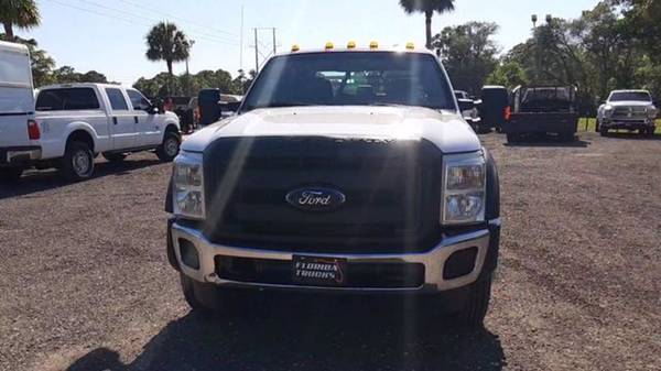 2015 Ford F-550 XL Crew-Cab Flatbed 4X4 Delivery Anywhere - cars & for sale in Deland, FL – photo 3