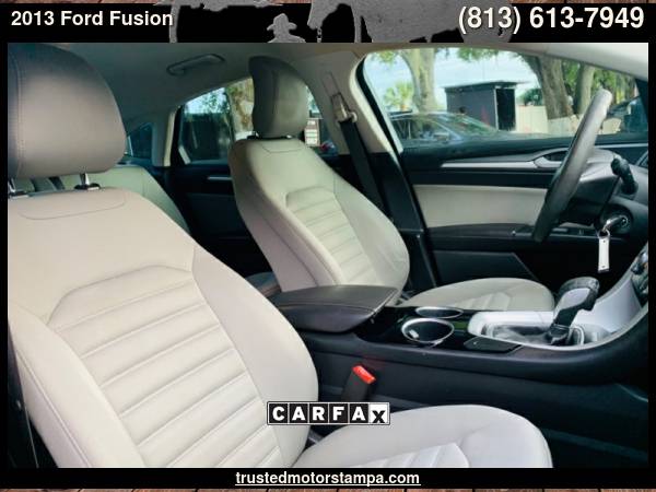2013 Ford Fusion 4dr Sdn S FWD with Perimeter lighting - cars &... for sale in TAMPA, FL – photo 17