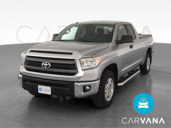 2014 Toyota Tundra Double Cab SR Pickup 4D 6 1/2 ft pickup Silver for sale in Springfield, MA