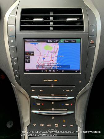 LIKE NEW 2014 LINCOLN MKZ HYBRID CLEAN TITLE NAVIGATION BACK UP... for sale in Hollywood, FL – photo 21