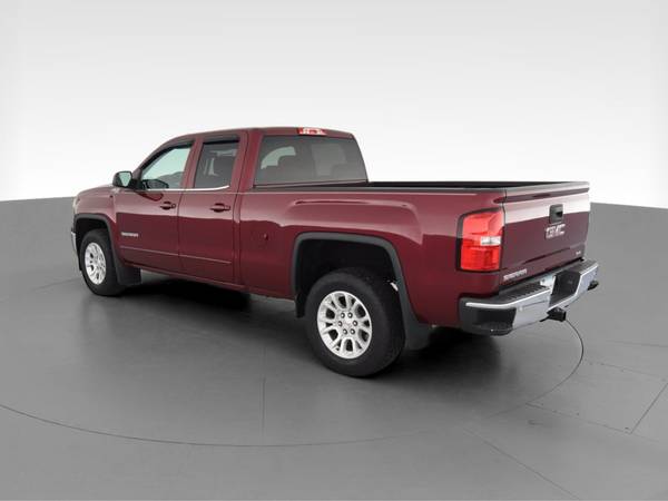 2014 GMC Sierra 1500 Double Cab SLE Pickup 4D 6 1/2 ft pickup Red -... for sale in Visalia, CA – photo 7