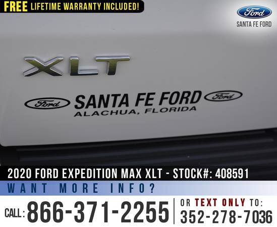 *** 2020 Ford Expedition Max XLT *** SAVE Over $8,000 off MSRP! -... for sale in Alachua, GA – photo 9
