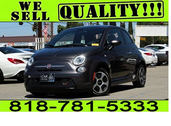 2016 FIAT 500e **$0 - $500 DOWN* BAD CREDIT for sale in North Hollywood, CA