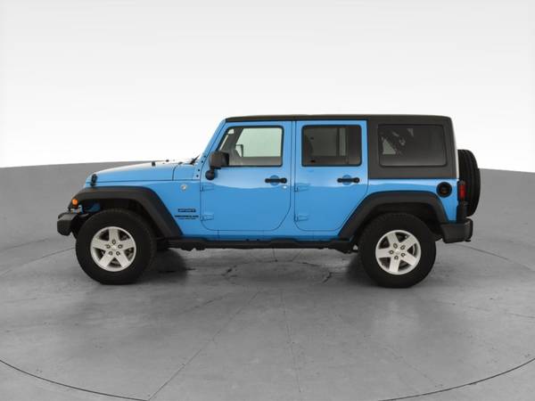 2017 Jeep Wrangler Unlimited Sport S Sport Utility 4D suv Blue - -... for sale in owensboro, KY – photo 5