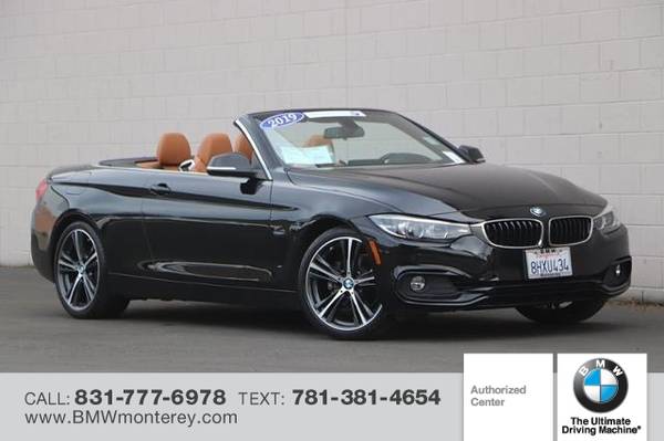 2019 BMW 4 Series 430i Convertible - - by dealer for sale in Seaside, CA – photo 9