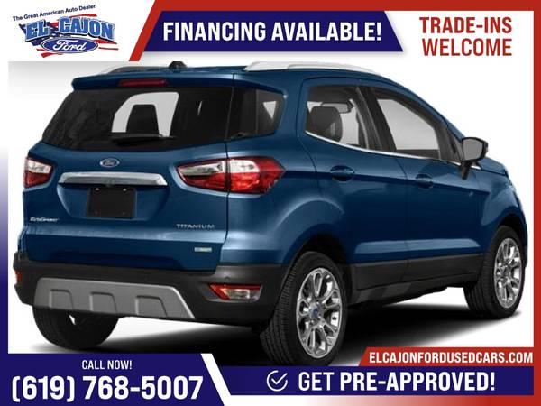 2018 Ford EcoSport SE FOR ONLY 262/mo! - - by dealer for sale in Santee, CA – photo 2
