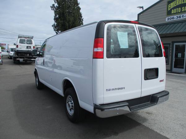 2019 GMC SAVANA 2500 Cargo Van w/Side Slider (Only 5k Miles) - cars for sale in Seattle, WA – photo 20
