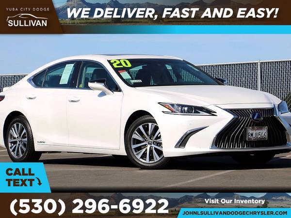 2020 Lexus ES ES 300h 300 h 300-h FOR ONLY 673/mo! for sale in Yuba City, CA – photo 3