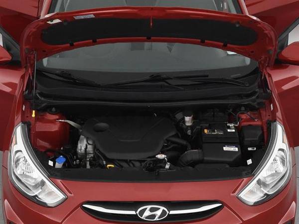 2017 Hyundai Accent SE Sedan 4D sedan Red - FINANCE ONLINE for sale in San Antonio, TX – photo 4