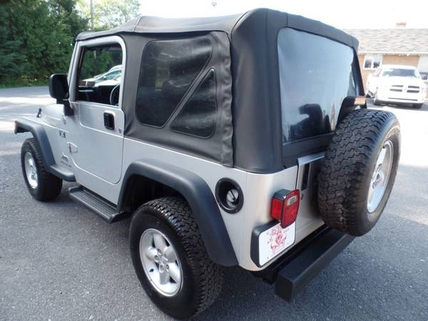 2006 *Jeep* *Wrangler* *2dr X* Bright Silver Metalli for sale in Johnstown , PA – photo 5