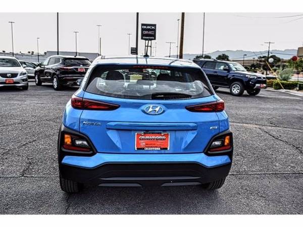 2019 Hyundai Kona SE hatchback Surf Blue - cars & trucks - by dealer... for sale in El Paso, TX – photo 9