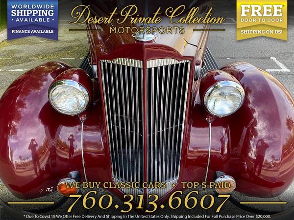This 1937 Packard 115C 4 Door Sedan is PRICED TO SELL! - cars & for sale in Palm Desert , CA – photo 5
