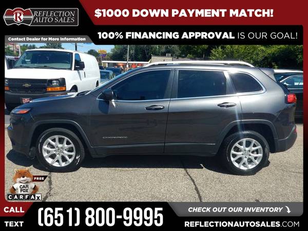 2015 Jeep Cherokee Latitude FOR ONLY 229/mo! - - by for sale in Oakdale, MN – photo 3