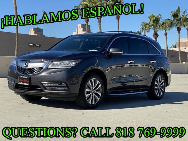 2014 Acura MDX SH-AWD Tech/Entertainment Pkg TV/DVD, Navi, BACK UP... for sale in North Hollywood, CA – photo 3