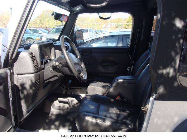 2003 *JEEP WRANGLER* SUV/Crossover SE - cars & trucks - by dealer -... for sale in Bedford, VA – photo 3