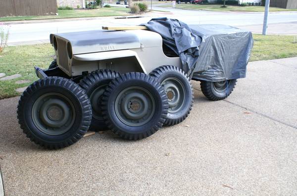 1948 Willys CJ-2A plus super spare parts package - cars & trucks -... for sale in College Station , TX – photo 6