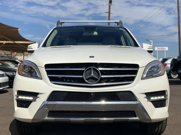 2014 *Mercedes-Benz* *M-Class* *ML550* Diamond White - cars & trucks... for sale in Phoenix, AZ – photo 3