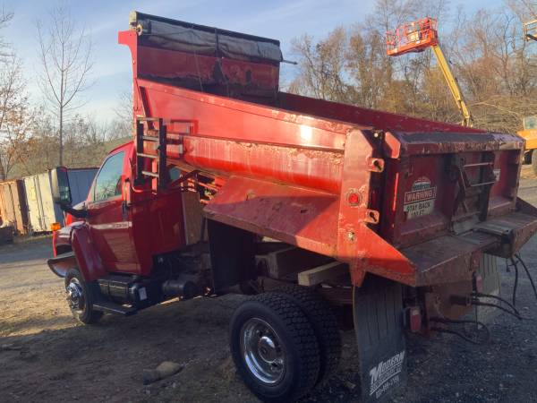 Gmc 5500 dump 4x4 diesel plow - cars & trucks - by owner - vehicle... for sale in Prospect, CT – photo 19