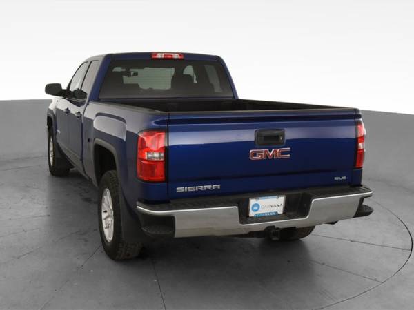 2014 GMC Sierra 1500 Double Cab SLE Pickup 4D 6 1/2 ft pickup Blue -... for sale in reading, PA – photo 8