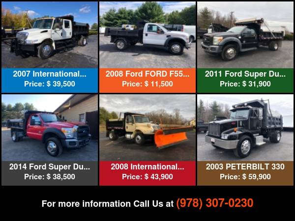 2008 Ford Super Duty F-450 DRW 4WD Reg Cab XL DUMP TRUCK 11 FT BODY... for sale in Kingston, NH – photo 15