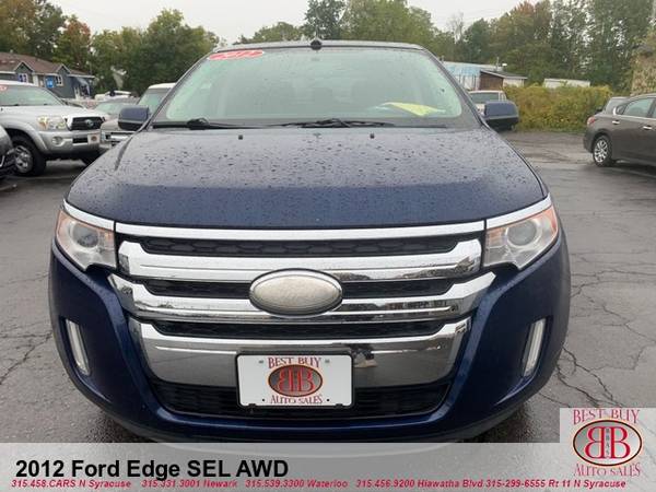 2012 FORD EDGE SEL AWD! LOADED! REMOTE START! PANO-SUNROOFS! FINANCING for sale in Syracuse, NY – photo 8