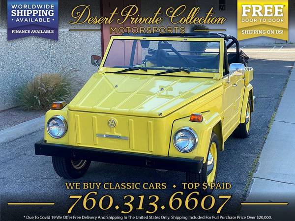 1973 Volkswagen Thing Type 181 Convertible, removable roll bar Wagon for sale in Other, IL – photo 6