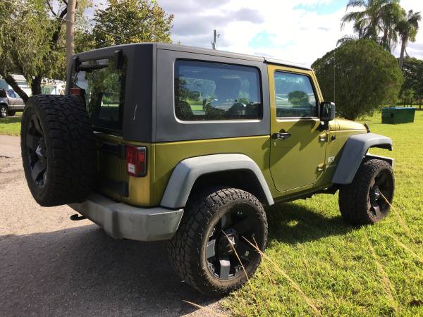 2007 WRANGLER X 3.8L V6 * AUTOMATIC* 4WD *ONLY 102K MILES* FL JEEP -... for sale in Port Saint Lucie, FL – photo 4
