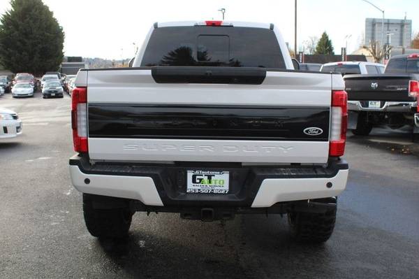 2017 Ford Super Duty F-350 SRW *Lifted Platinum Pickup Diesel 4X4* -... for sale in PUYALLUP, WA – photo 4