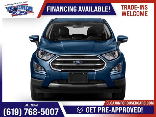 2018 Ford EcoSport SE FOR ONLY 262/mo! - - by dealer for sale in Santee, CA – photo 4