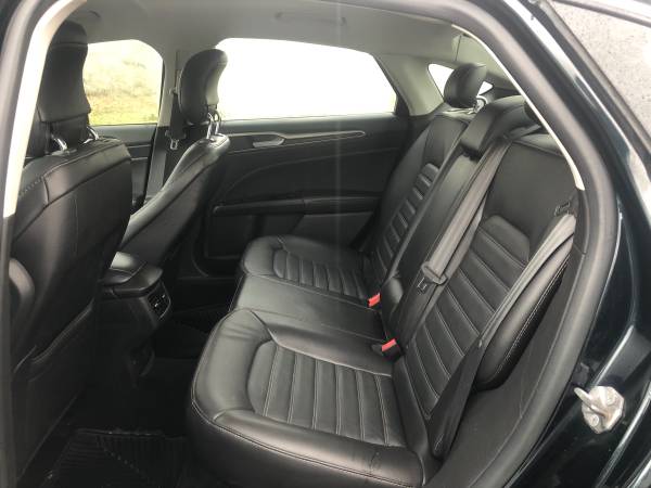 2014 Ford Fusion SE clean title 80k miles leather heated seats -... for sale in Cicero, NY – photo 5