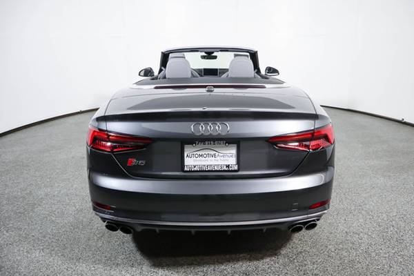 2018 Audi S5 Cabriolet, Daytona Gray Pearl Effect/Black Roof for sale in Wall, NJ – photo 4