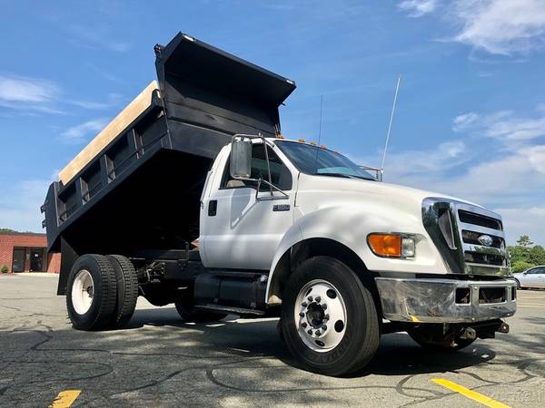 2007 Ford F-650 XLT Dump Truck Diesel 40K Miles New Tires SKU:13692... for sale in south jersey, NJ – photo 9
