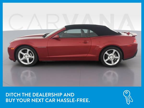 2014 Chevy Chevrolet Camaro LT Convertible 2D Convertible Red for sale in San Bruno, CA – photo 4