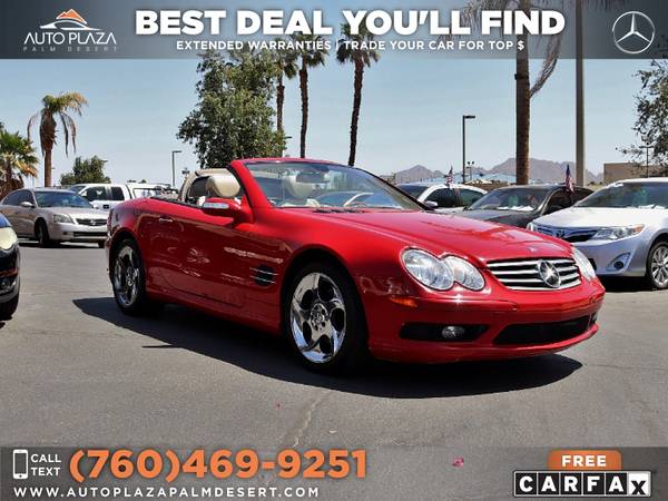 2005 Mercedes-Benz SL500 SL 500 SL-500 5 0L only 70, 000 Miles! for sale in Palm Desert , CA – photo 3