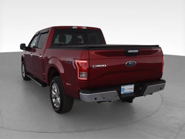 2017 Ford F150 SuperCrew Cab XLT Pickup 4D 5 1/2 ft pickup Red - -... for sale in Lansing, MI – photo 8