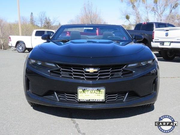 2019 Chevrolet Camaro convertible 1LT (Black) - - by for sale in Lakeport, CA – photo 7