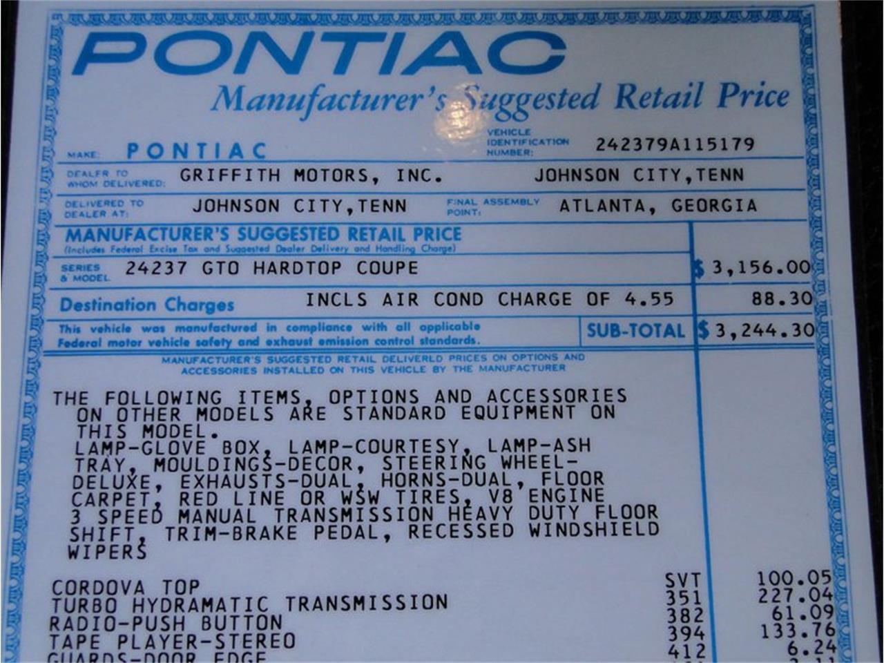 1969 Pontiac GTO for sale in Palmetto, FL – photo 36