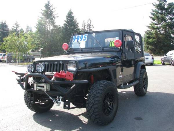 1990 Jeep Wrangler 2dr Base - cars & trucks - by dealer - vehicle... for sale in Roy, WA – photo 9
