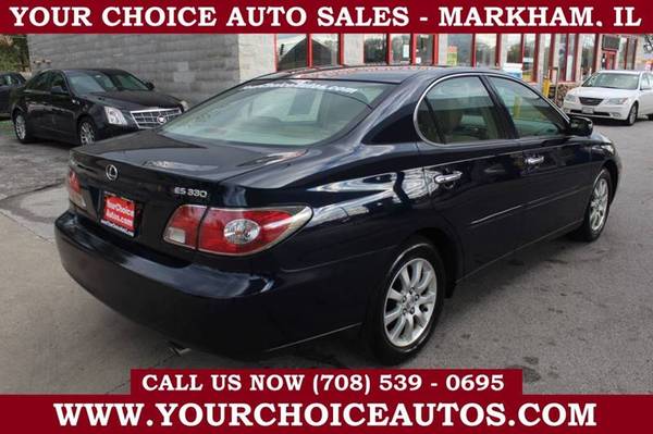 2004 *LEXUS* *ES* *330* LEATHER SUNROOF CD ALLOY GOOD TIRES 010553 for sale in MARKHAM, IL – photo 7
