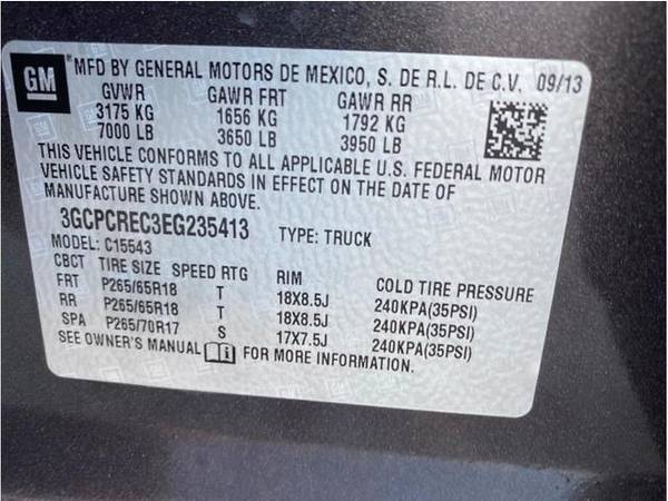 2014 Chevrolet Chevy Silverado 1500 Crew Cab LT Pickup 4D 5 3/4 ft -... for sale in Escondido, CA – photo 19