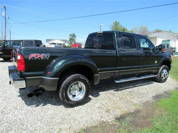 2016 FORD F350 SUPER DUTY LARIAT, Green APPLY ONLINE for sale in Summerfield, NC – photo 9